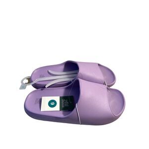 Wild fable purple foam slides 9 Robbie sandals new